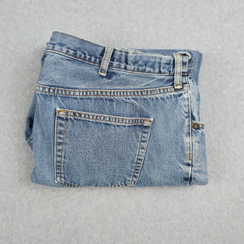 Vintage Lands' End 42x28 Traditional Fit Comfort Waist Jeans